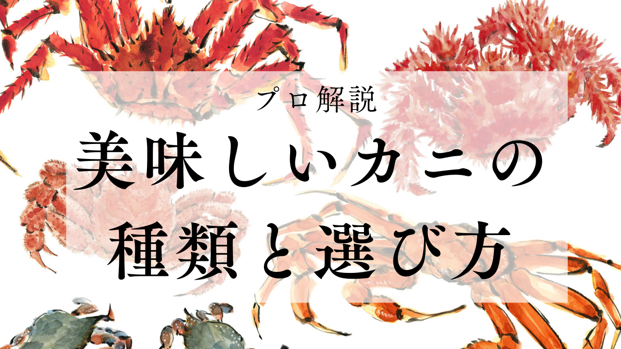 プロが解説！カニの種類と美味しいカニの見分け方のポイントも紹介